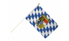 Flaggenfritze® Stockflagge Niederlande Limburg – 30x45 Cm, Polyester, Mit Holzstab