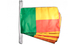 Fahnenkette Benin - 30 x 45 cm