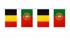 Freundschaftskette Belgien - Portugal - 15 x 22 cm