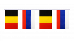 Freundschaftskette Belgien - Russland - 15 x 22 cm