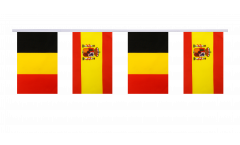 Freundschaftskette Belgien - Spanien - 15 x 22 cm