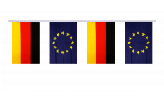Freundschaftskette Deutschland - Europäische Union EU - 15 x 22 cm