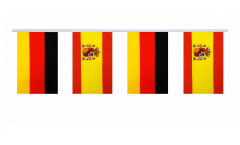 Freundschaftskette Deutschland - Spanien - 15 x 22 cm