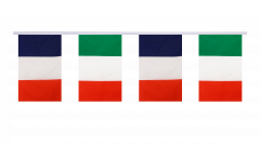 Freundschaftskette Frankreich - Italien - 15 x 22 cm