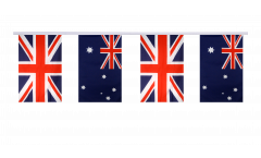Freundschaftskette Großbritannien - Australien - 15 x 22 cm
