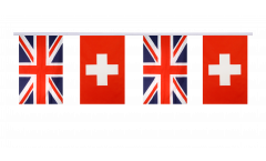 Freundschaftskette Großbritannien - Schweiz - 15 x 22 cm