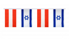 Freundschaftskette Österreich - Israel - 15 x 22 cm