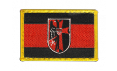 Aufnäher Sudetenland mit Wappen - 8 x 6 cm