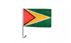 Autofahne Guyana - 30 x 40 cm