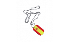 Dog Tag Spanien - 3 x 5 cm