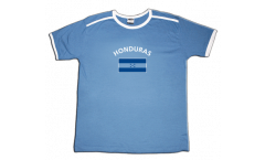 T-Shirt Honduras, hellblau-weiß, Größe M
