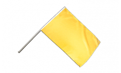 Stockflagge Einfarbig Gelb - 60 x 90 cm