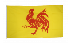 Flagge Belgien Wallonien