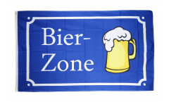 Flagge Bier Bier-Zone