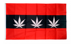 Flagge Cannabis Amsterdam