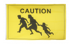 Flagge Caution - Vorsicht