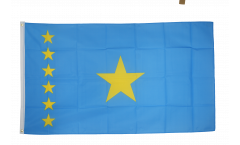 Flagge Demokratische Republik Kongo alt