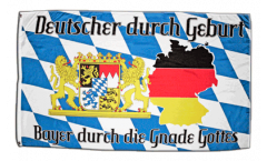 Flagge Deutschland Bayer durch die Gnade Gottes