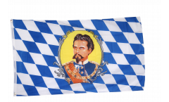 Flagge Deutschland Bayern König Ludwig