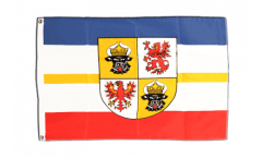 Flagge Deutschland Mecklenburg-Vorpommern Landeswappen