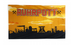 Flagge Deutschland Ruhrpott Ruhrgebiet 3
