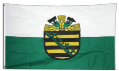 Flagge Deutschland Sachsen Anhalt alt 1949-1952