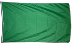 Flagge Einfarbig Grün