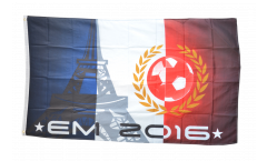 Flagge EM 2016 Eiffelturm