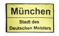 Flagge Fanflagge Bayern Stadt des Deutschen Meisters München