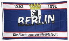 Flagge Fanflagge Berlin 1892 Die Macht aus der Hauptstadt