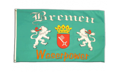 Flagge Fanflagge Bremen Weserpower