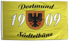 Flagge Fanflagge Dortmund 1909 Südtribüne