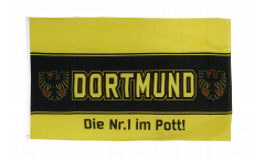 Flagge Fanflagge Dortmund Adler Nr.1 aus dem Pott