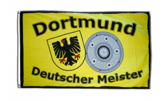 Flagge Fanflagge Dortmund Deutscher Meister