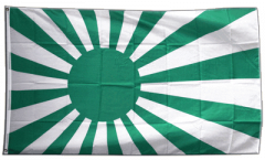 Flagge Fanflagge grün weiß
