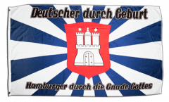 Flagge Fanflagge Hamburg Hamburger durch die Gnade Gottes