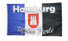 Flagge Fanflagge Hamburg Meine Perle 4