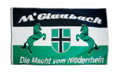 Flagge Fanflagge Mönchengladbach - Die Macht vom Niederrhein