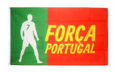 Flagge Fanflagge Portugal Forca