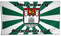 Flagge Fanflagge Wolfsburg 2