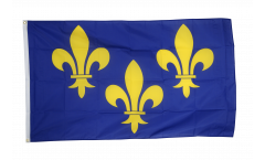 Flagge Frankreich Ile de France