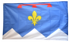 Flagge Frankreich Alpes-de-Haute-Provence