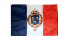 Flagge Frankreich mit königlichem Wappen