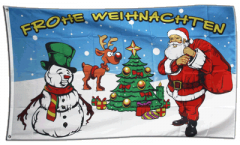 Flagge Frohe Weihnachten 2