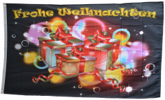 Flagge Frohe Weihnachten Bescherung