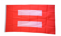 Flagge Gleichberechtigung rot