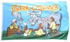 Flagge Grillspaß