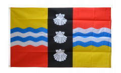 Flagge Großbritannien Bedfordshire neu