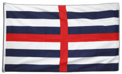 Flagge Großbritannien blue white Stripe Ensign Earl of Essex Squadron