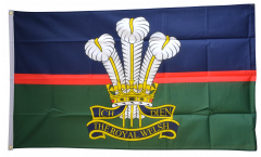 Flagge Großbritannien British Army Royal Welsh